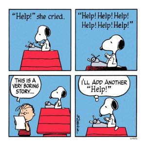 Snoopy Literary Criticism Cartoon